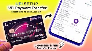 Indian Oil Axis Bank Rupay Credit Card UPI Payment SETUP on PhonePe - UPI Payment LIVE Demo
