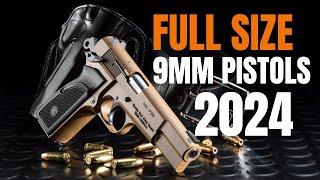 TOP 5 Best Full Size 9mm Pistols In 2024: Buy These Behemoths!