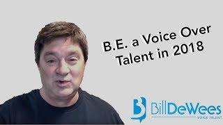 B.E. a Voice Over Talent in 2018