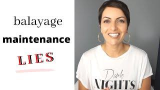 LIES Hairstylists Tell / BALAYAGE + HIGHLIGHTS MAINTENANCE !! What YOU Need to KNOW! | Lina Waled