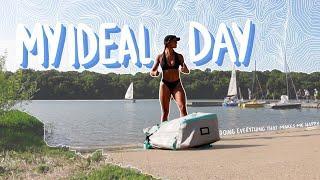 MY IDEAL DAY | Weekend Vlog | Yoga, Paddleboarding, Snacks, New Activewear