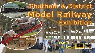 Chatham & District Model Railway Club Exhibition 2024 at the Historic Dockyard.