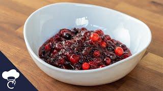 Grand Marnier Cranberry Sauce