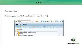 SAP Basis - Creating a New User