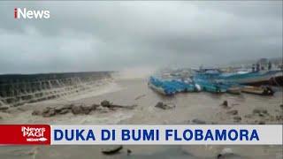 Ombak Besar Hantam Perahu di Pesisir Pantai, Kupang, NTT - iNews Pagi 06/04