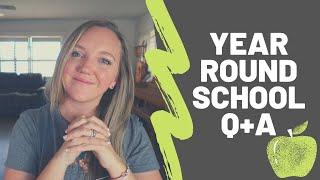 YOUR YEAR ROUND HOMESCHOOL QUESTIONS ANSWERED || Q+A