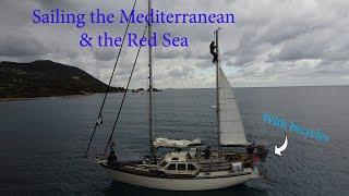 Sailing the Mediterranean & the Red Sea with bicycles