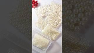 White pearl beads unboxing ️ | #shorts #unboxing #viral #youtubeshorts #radhakrishnancrafter #diy