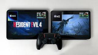 iPad Pro M4 vs. M2: Resident Evil 4 Remake & RE: Village 90 FPS Gaming Performance Test.
