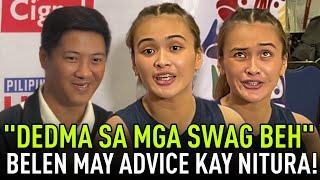 Bella Belen at Coach Sherwin MAY IMPORTANTENG MENSAHE kay Shaina Nitura! LIVE FULL INTERVIEW