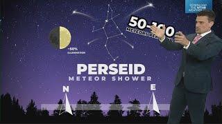 Where to look to see the most meteors tonight | Perseid Meteor Shower 2024