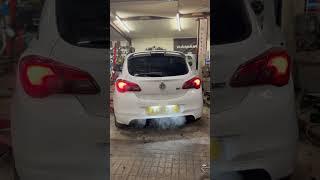 Valved corsa VXR turbo back 3” #vxr #corsa #vauxhallcorsa #vauxhallcorsavxr #corsavxr