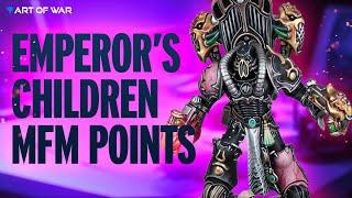 NEW Emperor's Children MFM Points from Games Workshop!