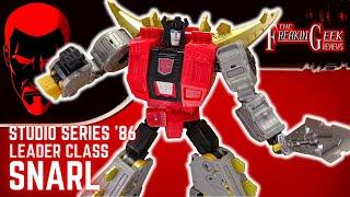 Studio Series '86 Leader SNARL: EmGo's Transformers Reviews N' Stuff