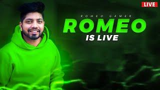 Free Fire Live- Romeo Is Live With Rank Push Gameplay- Free Fire Max