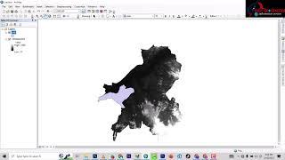 GIS BASICS : how to clip (raster) data on arcmap 10.8 #autocad #viral #tutorial #arcgistutorial