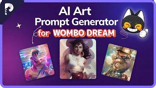 (Completely Free) Create Accurate Prompts for Wombo Dream | AI Art Prompt Lucky Dice