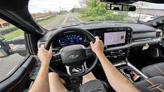 2024 Ford F250 SuperDuty 6.7L Platinum: POV Drive, Impressions and ASMR