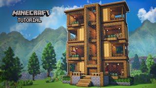 Minecraft: Wooden Survival House Tutorial