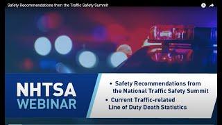 Safety Recommendations from the Traffic Safety Summit