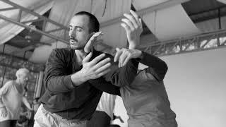 Contact improvisation: Anjelika Doniy and Sasha Dodo