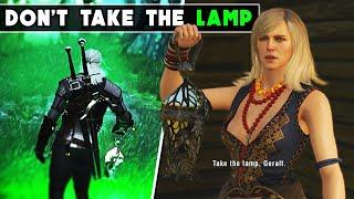Witcher 3: What if Geralt REFUSES Keira's Magic Lamp?