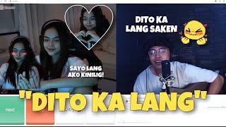 SINGING! TO STRANGERS ON OME/TV | [BEST REACTION] (DITO KA LANG)