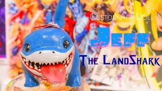 Custom Art Doll: Marvel Rivals Champion * JEFF The LandShark*