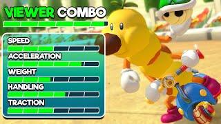 Can I WIN on VIEWER Combos? | Wiggler Mr. Scooty | Pick My Combo Episode 102 | Mario Kart 8 Deluxe