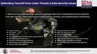 Celio Oliveira: Cyber Threats & Data Security Defense | DATA ANALYTICS FOR HEALTHCARE