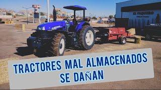 TU TRACTOR E IMPLEMENTOS SE DAÑAN SI SE ALMACENAN MAL. AQUI TE DOY 17 CONSEJOS DE COMO PROTEGERLOS