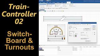 Traincontroller 10 Gold 02 Switchboard with Turnouts