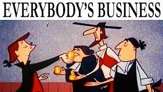 It's Everybody's Business | Cold War Era Propaganda Cartoon on Capitalism & Free Enterprise | 1954