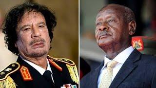H.E Museveni says President Muammar Gaddafi gave him a holy book - Quran “but i didn't read it”