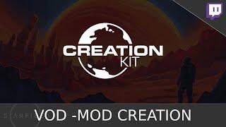 Starfield Mod Creation Live Stream VOD