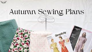 My Autumn Sewing Plans & Fabric Haul