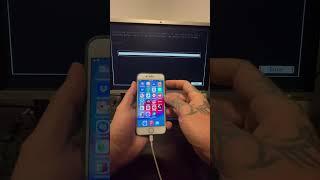 Checkra1n Windows on iphone 7, ios 14 #Checkra1n #jailbreak #cydia #shorts #shortvideo