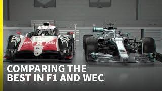 Mercedes F1 vs Toyota LMP1: Technical comparison