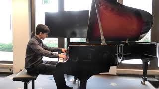 Leon Zimmermann (15) aus D-Mannheim spielt Etude Nr. 11  Op. 25 von Chopin