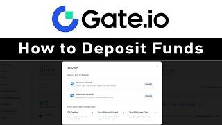 How to Deposit Funds on Gate IO (P2P Trading, With Credit Card and Bank Card) How to buy Crypto