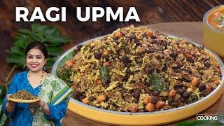 Ragi Upma Recipe | Healthy Breakfast | Upma Recipe | Millet Recipes | Ragi Recipes