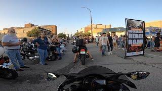 Ninja H2 Strolls Muskegon Bike Time's Rebel Road 2021