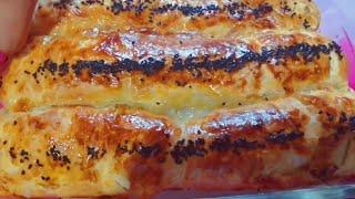 Шикарная Выпечка к Чаю! Просто и Вкусно. Съедается мгновенно.Катлама с творогом и сыром.