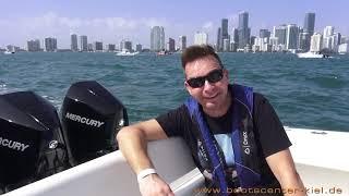 Testfahrten Miami Boatshow 2020