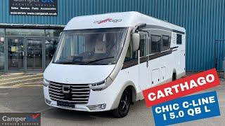 NEW Carthago Chic C-Line I 5.0 QB L - For Sale at Camper UK