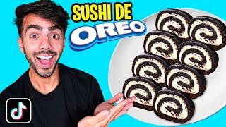 HICE RECETAS VIRALES DE TIKTOK CON OREO!