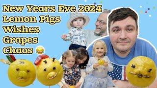 Happy New Year! Traditions, Laughter, Chaos And Tears | Lemon Pigs | 12 Wishes | Family Fun