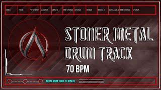 Stoner Metal Drum Track 70 BPM | Preset 3.0 (HQ,HD)