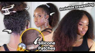 THE RESULTS THOUGH INVISIBLE Drawstring SILICONE Patch 360 Wig! | MARY K. BELLA