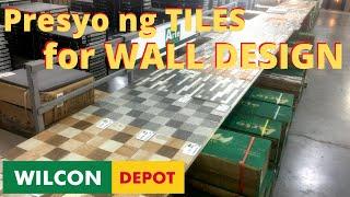 Presyo ng TILES for WALL DESIGN sa WILCON DEPOT